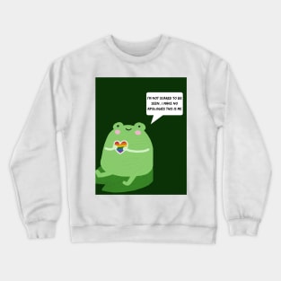 Pride Frog Crewneck Sweatshirt